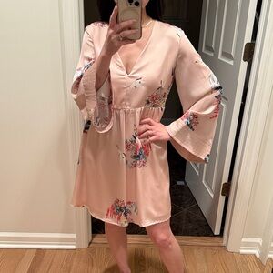 Mango Blush Floral Romper